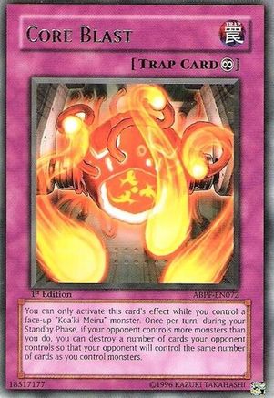 Core Blast [ABPF-EN072] Rare - Yu-Gi-Oh! - Card Brawlers | Quebec | Canada |