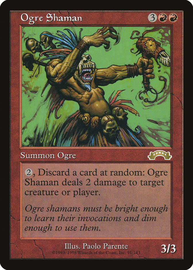 Ogre Shaman [Exodus] - Magic: The Gathering - Card Brawlers | Quebec | Canada |