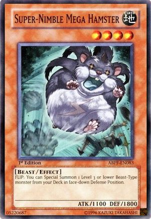 Super-Nimble Mega Hamster [ABPF-EN083] Super Rare - Yu-Gi-Oh! - Card Brawlers | Quebec | Canada |