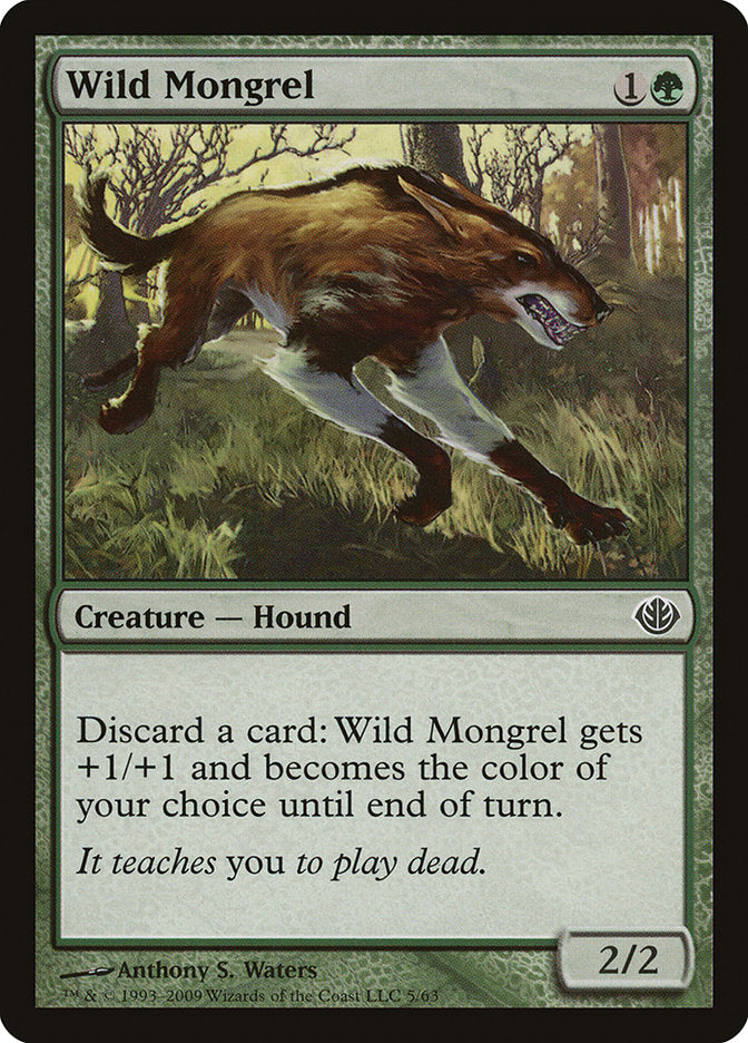 Wild Mongrel [Duel Decks: Garruk vs. Liliana] - Magic: The Gathering - Card Brawlers | Quebec | Canada |