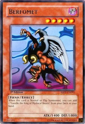 Berfomet [ABPF-EN091] Rare - Yu-Gi-Oh! - Card Brawlers | Quebec | Canada |