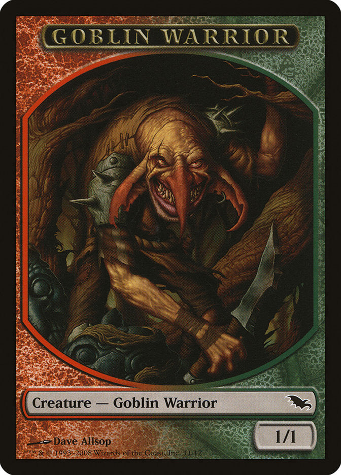 Goblin Warrior Token [Shadowmoor Tokens] - Magic: The Gathering - Card Brawlers | Quebec | Canada |