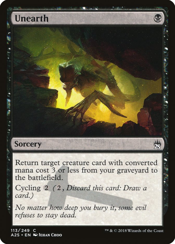 Unearth [Masters 25] - Magic: The Gathering - Card Brawlers | Quebec | Canada |