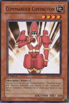 Commander Covington [SDMM-EN005] Common - Yu-Gi-Oh! - Card Brawlers | Quebec | Canada |