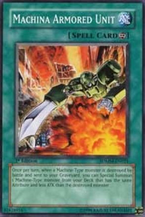 Machina Armored Unit [SDMM-EN021] Common - Yu-Gi-Oh! - Card Brawlers | Quebec | Canada |