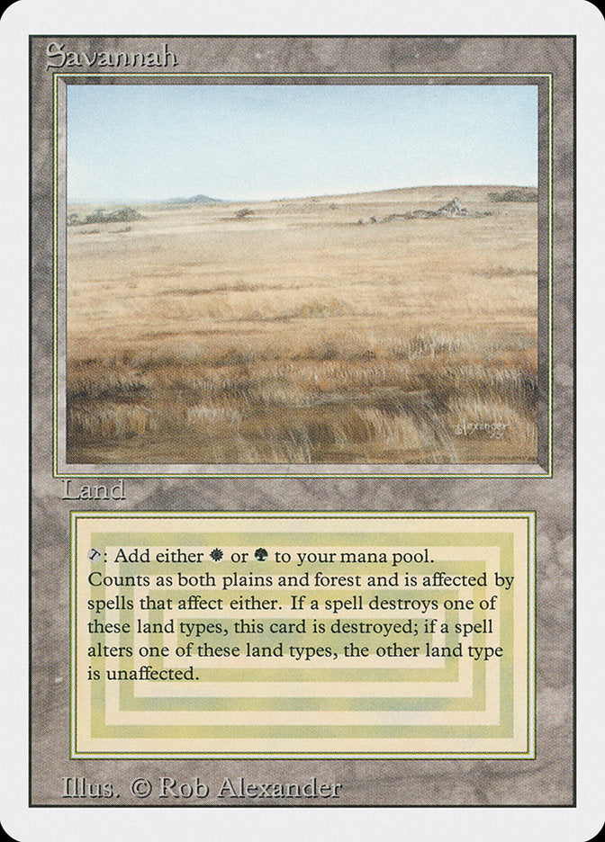Savannah [Revised Edition] - Magic: The Gathering - Card Brawlers | Quebec | Canada |