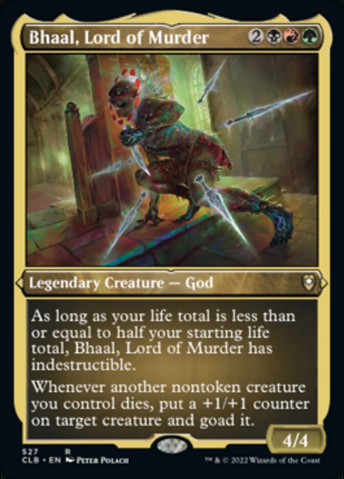 Bhaal, Lord of Murder (Foil Etched) [Commander Legends: Battle for Baldur's Gate] - Magic: The Gathering - Card Brawlers | Quebec | Canada |