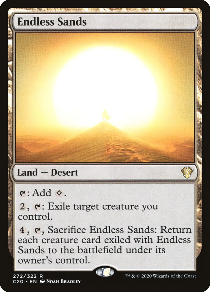 Endless Sands [Commander 2020] - Magic: The Gathering - Card Brawlers | Quebec | Canada |