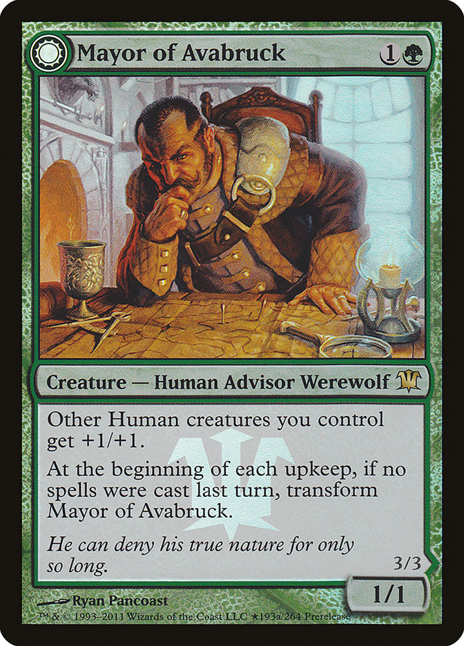 Mayor of Avabruck // Howlpack Alpha [Innistrad Prerelease Promos] - Magic: The Gathering - Card Brawlers | Quebec | Canada |