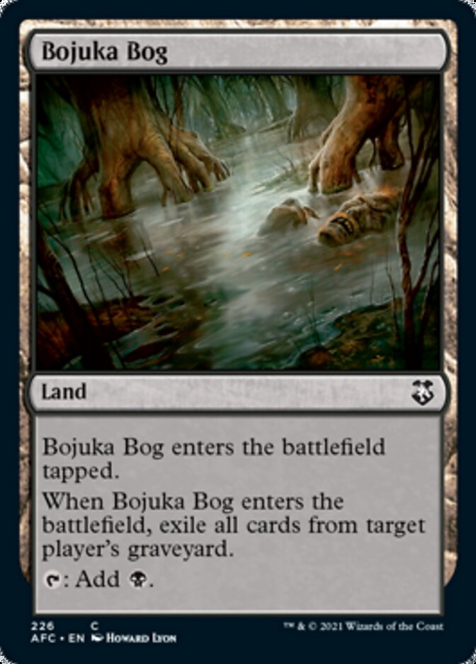 Bojuka Bog [Dungeons & Dragons: Adventures in the Forgotten Realms Commander] - Magic: The Gathering - Card Brawlers | Quebec | Canada |