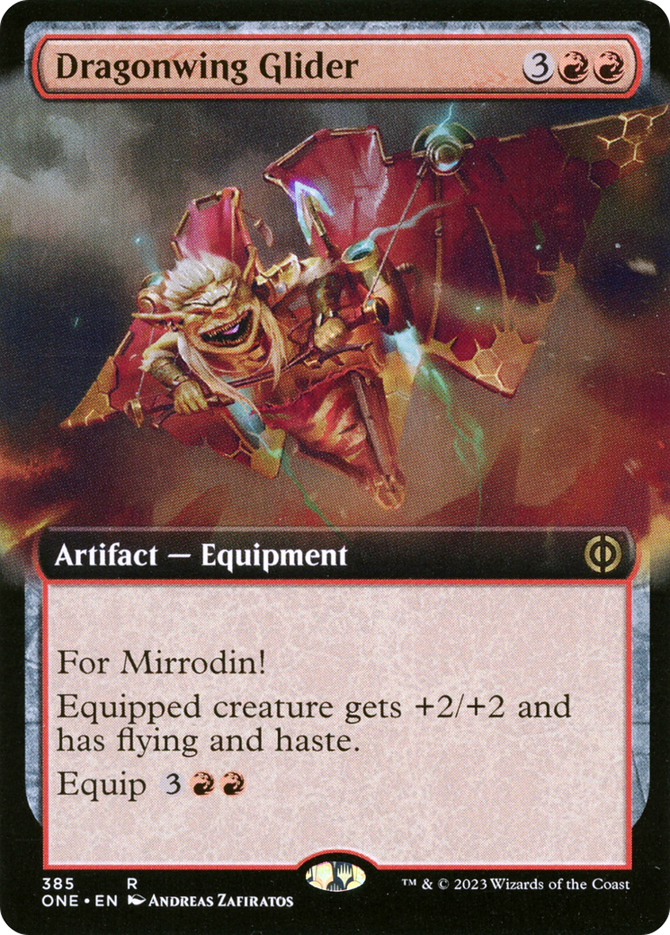 Dragonwing Glider (Extended Art) [Phyrexia: All Will Be One] - Magic: The Gathering - Card Brawlers | Quebec | Canada |
