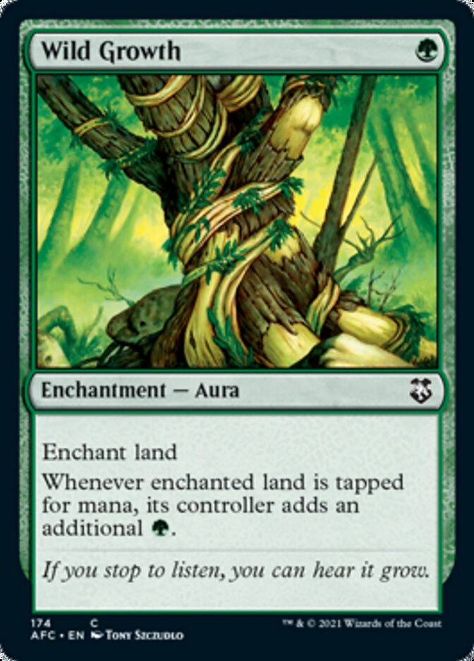 Wild Growth [Dungeons & Dragons: Adventures in the Forgotten Realms Commander] - Magic: The Gathering - Card Brawlers | Quebec | Canada |