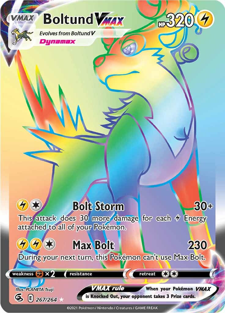 Boltund VMAX (267/264) [Sword & Shield: Fusion Strike] - Pokémon - Card Brawlers | Quebec | Canada |
