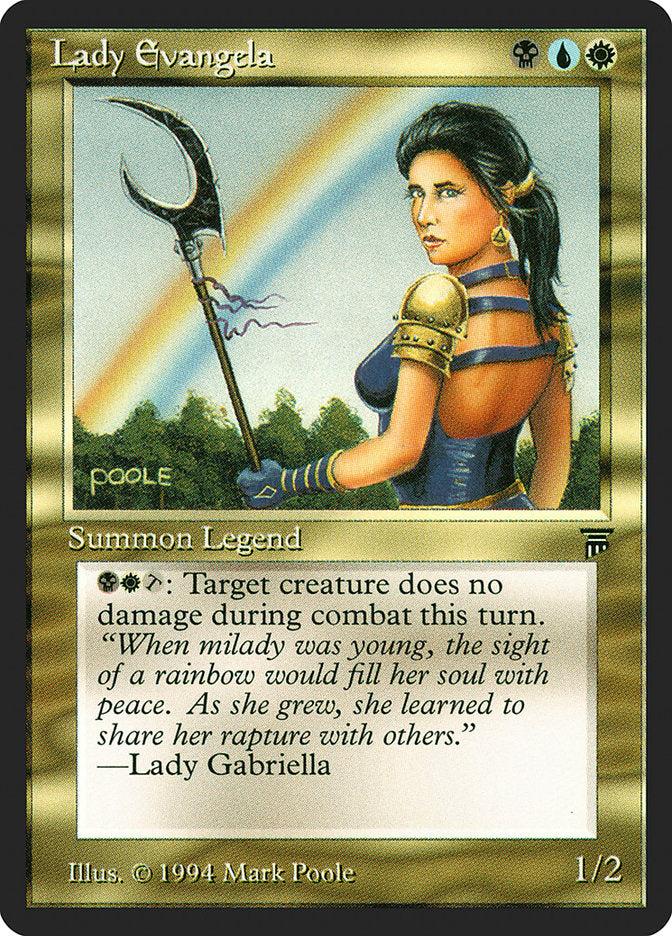 Lady Evangela [Legends] - Magic: The Gathering - Card Brawlers | Quebec | Canada |