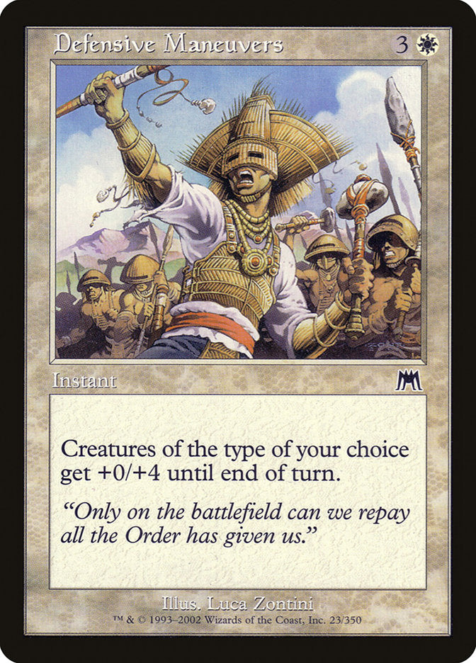 Defensive Maneuvers [Onslaught] - Magic: The Gathering - Card Brawlers | Quebec | Canada |