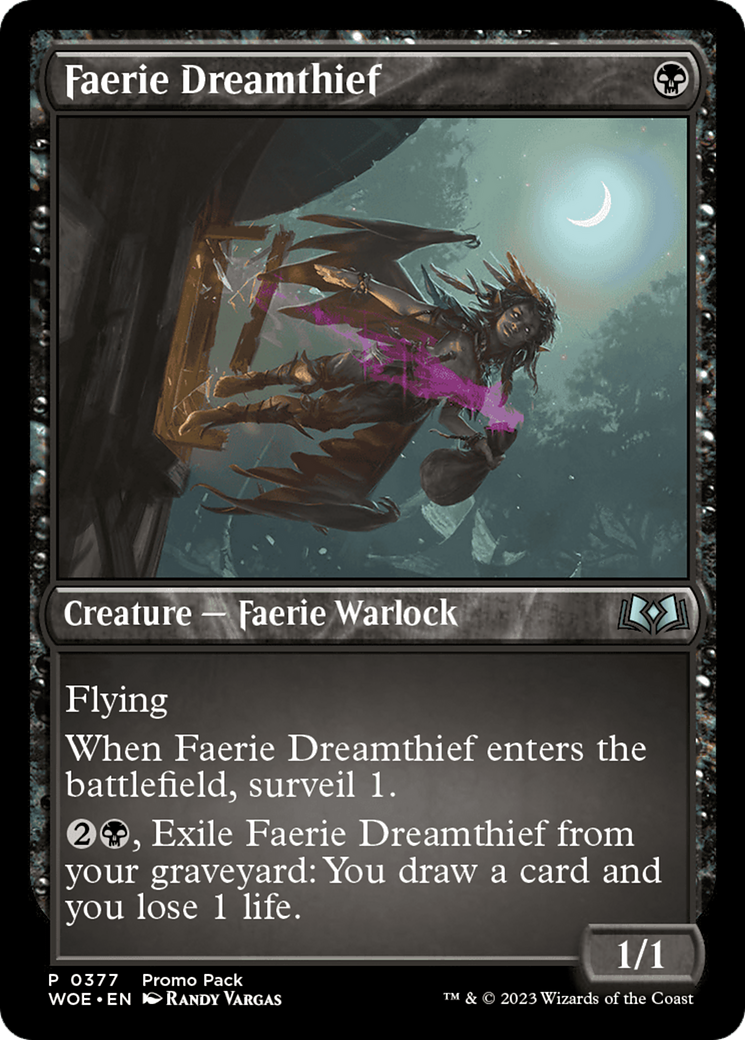 Faerie Dreamthief (Promo Pack) [Wilds of Eldraine Promos] - Magic: The Gathering - Card Brawlers | Quebec | Canada |