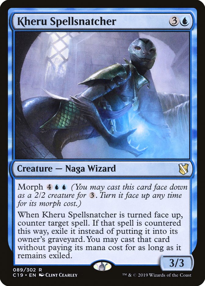 Kheru Spellsnatcher [Commander 2019] - Magic: The Gathering - Card Brawlers | Quebec | Canada |