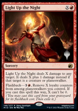 Light Up the Night (Promo Pack) [Innistrad: Midnight Hunt Promos] - Magic: The Gathering - Card Brawlers | Quebec | Canada |