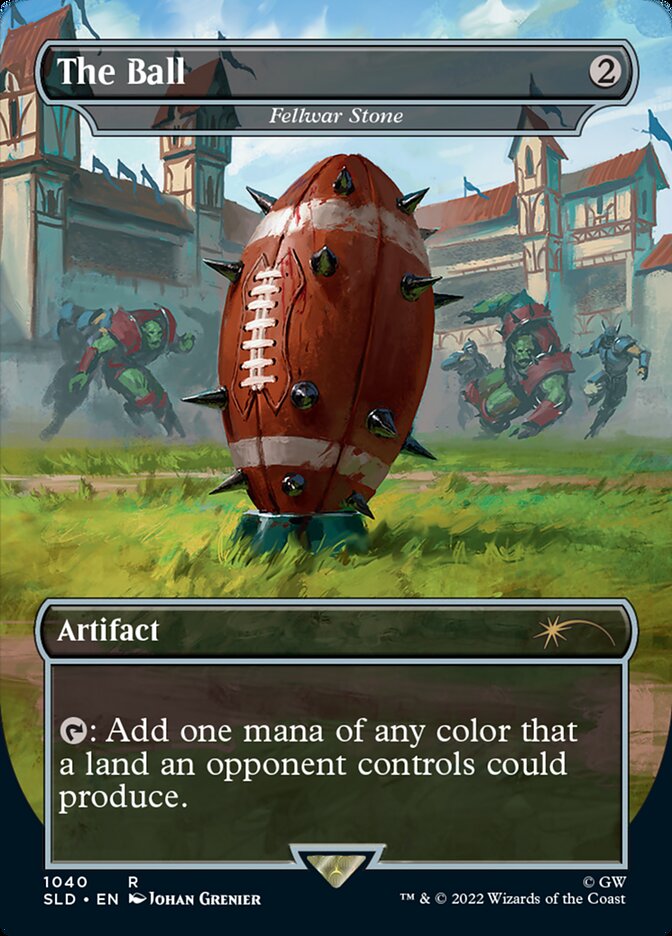 The Ball - Fellwar Stone (Borderless) [Secret Lair Drop Series] - Magic: The Gathering - Card Brawlers | Quebec | Canada |