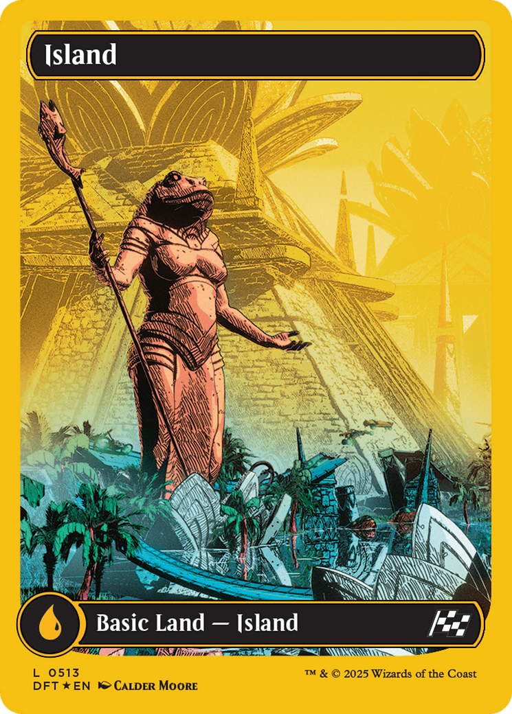 Island (0513) (First-Place Foil) [Aetherdrift] - Magic: The Gathering - Card Brawlers | Quebec | Canada |