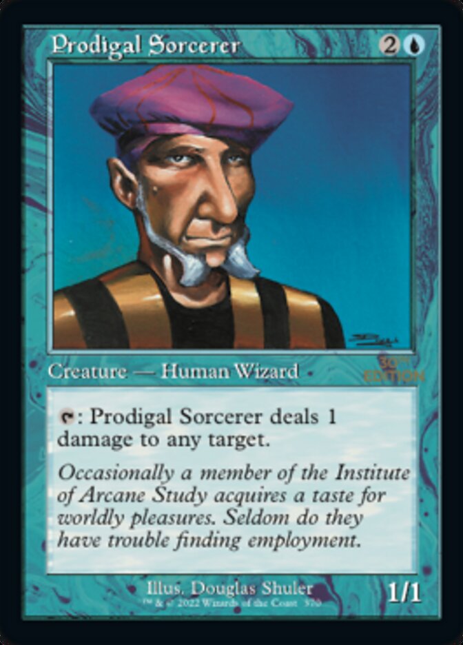 Prodigal Sorcerer (Retro) [30th Anniversary Edition] - Magic: The Gathering - Card Brawlers | Quebec | Canada |