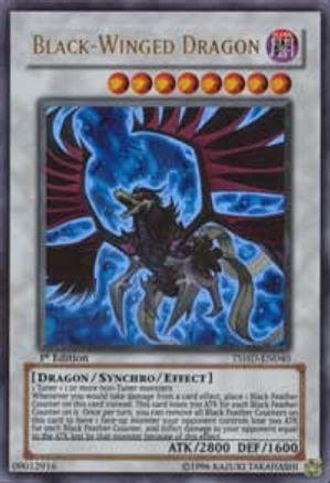 Black-Winged Dragon [TSHD-EN040] Ultra Rare - Yu-Gi-Oh! - Card Brawlers | Quebec | Canada |