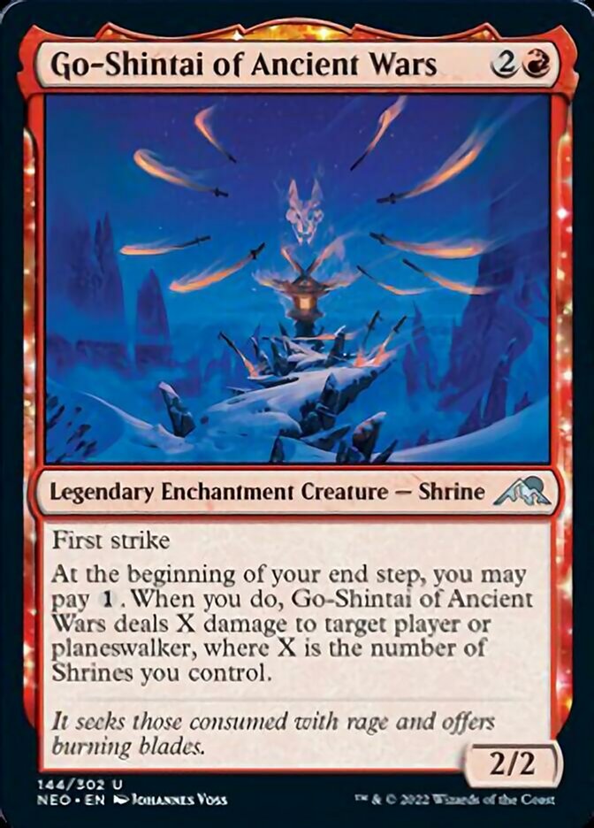 Go-Shintai of Ancient Wars [Kamigawa: Neon Dynasty] - Magic: The Gathering - Card Brawlers | Quebec | Canada |