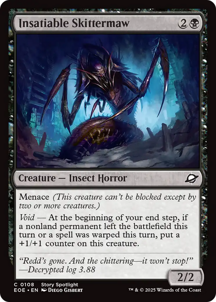 Insatiable Skittermaw [Edge of Eternities] - Magic: The Gathering - Card Brawlers | Quebec | Canada |