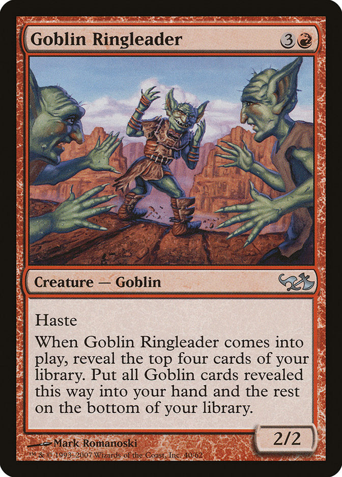 Goblin Ringleader [Duel Decks: Elves vs. Goblins] - Magic: The Gathering - Card Brawlers | Quebec | Canada |