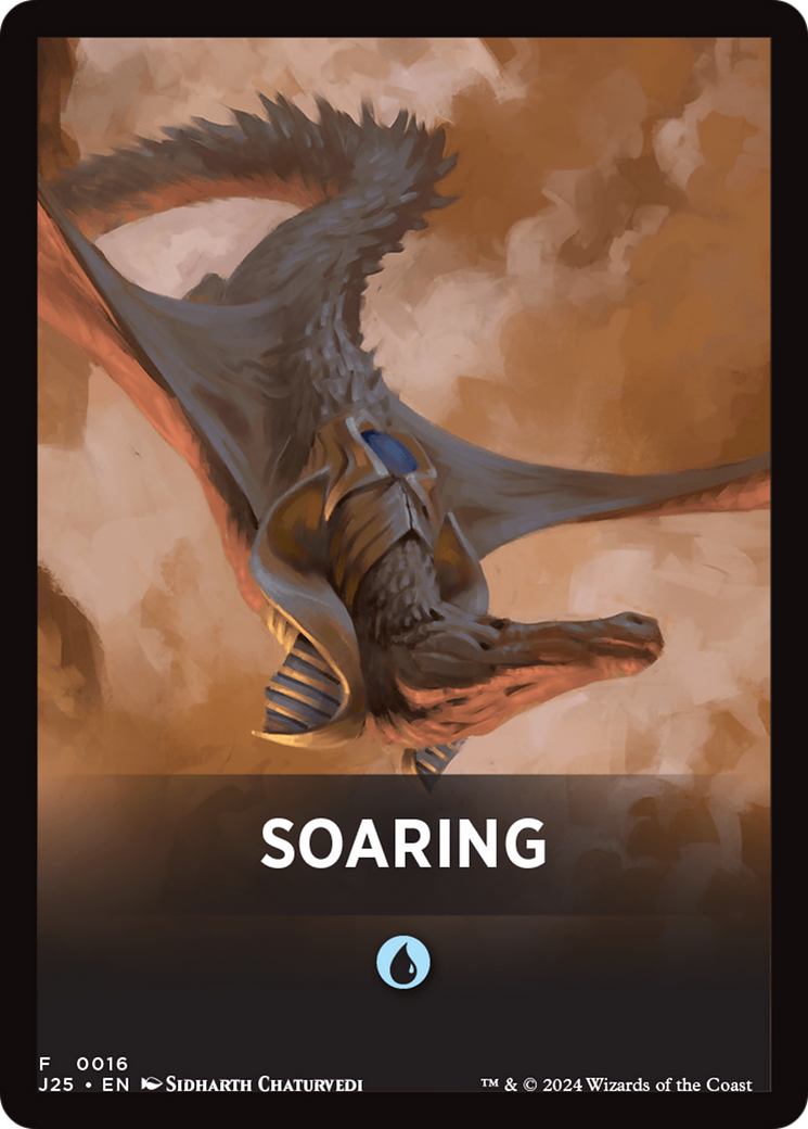 Soaring Theme Card [Foundations Jumpstart Front Cards] - Magic: The Gathering - Card Brawlers | Quebec | Canada |
