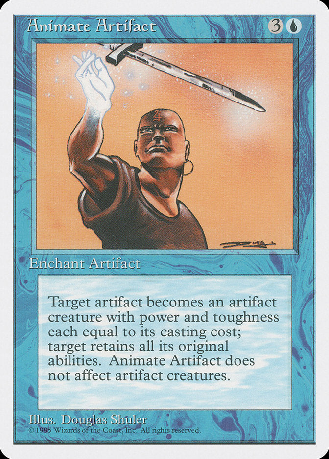 Animate Artifact [Fourth Edition] - Magic: The Gathering - Card Brawlers | Quebec | Canada |