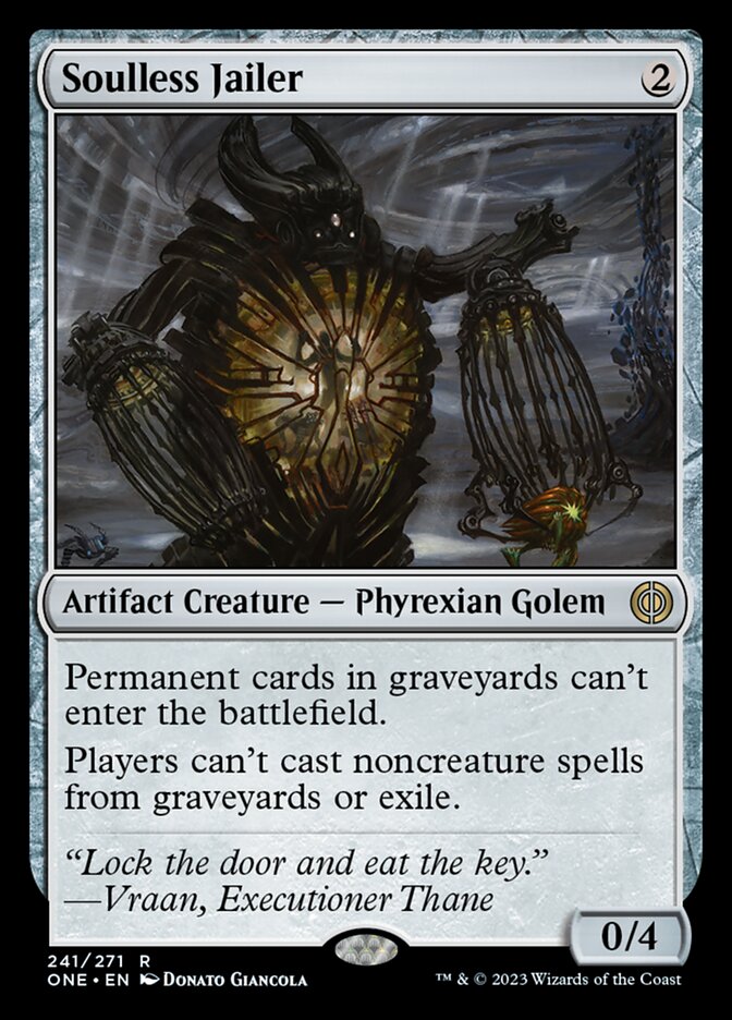 Soulless Jailer [Phyrexia: All Will Be One] - Magic: The Gathering - Card Brawlers | Quebec | Canada |