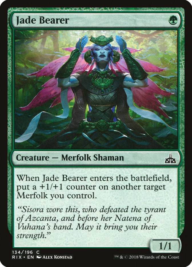Jade Bearer [Rivals of Ixalan] - Magic: The Gathering - Card Brawlers | Quebec | Canada |