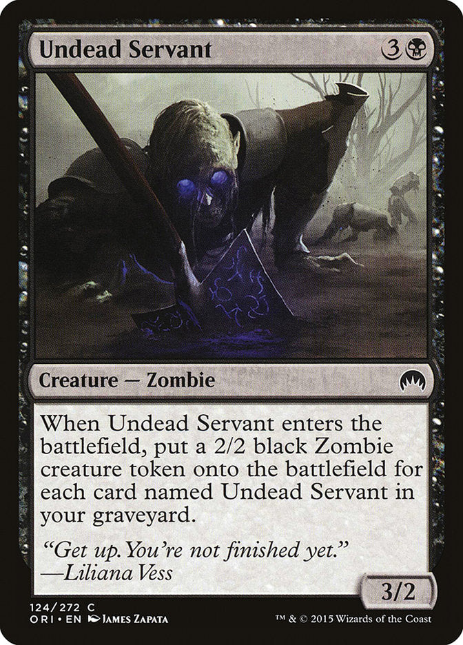 Undead Servant [Magic Origins] - Magic: The Gathering - Card Brawlers | Quebec | Canada |