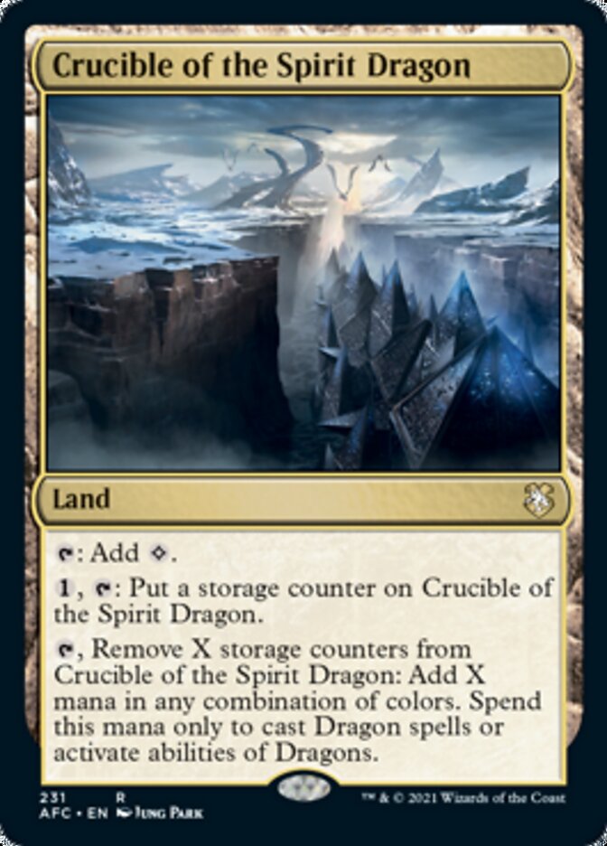 Crucible of the Spirit Dragon [Dungeons & Dragons: Adventures in the Forgotten Realms Commander] - Magic: The Gathering - Card Brawlers | Quebec | Canada |