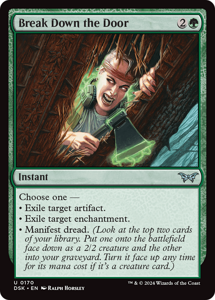 Break Down the Door [Duskmourn: House of Horror] - Magic: The Gathering - Card Brawlers | Quebec | Canada |