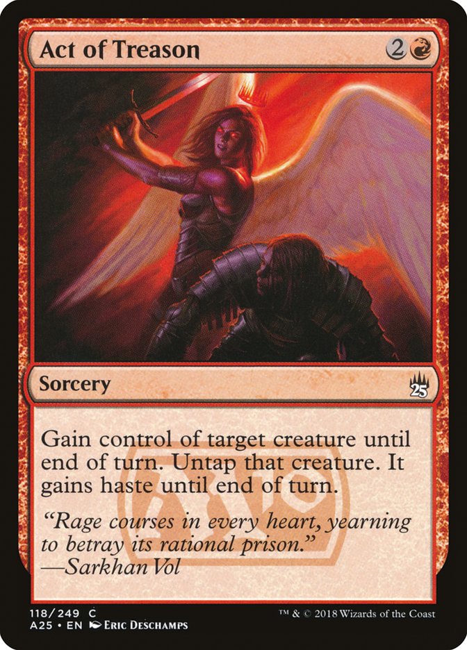 Act of Treason [Masters 25] - Magic: The Gathering - Card Brawlers | Quebec | Canada |