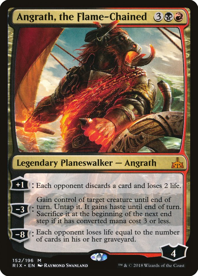 Angrath, the Flame-Chained [Rivals of Ixalan] - Magic: The Gathering - Card Brawlers | Quebec | Canada |