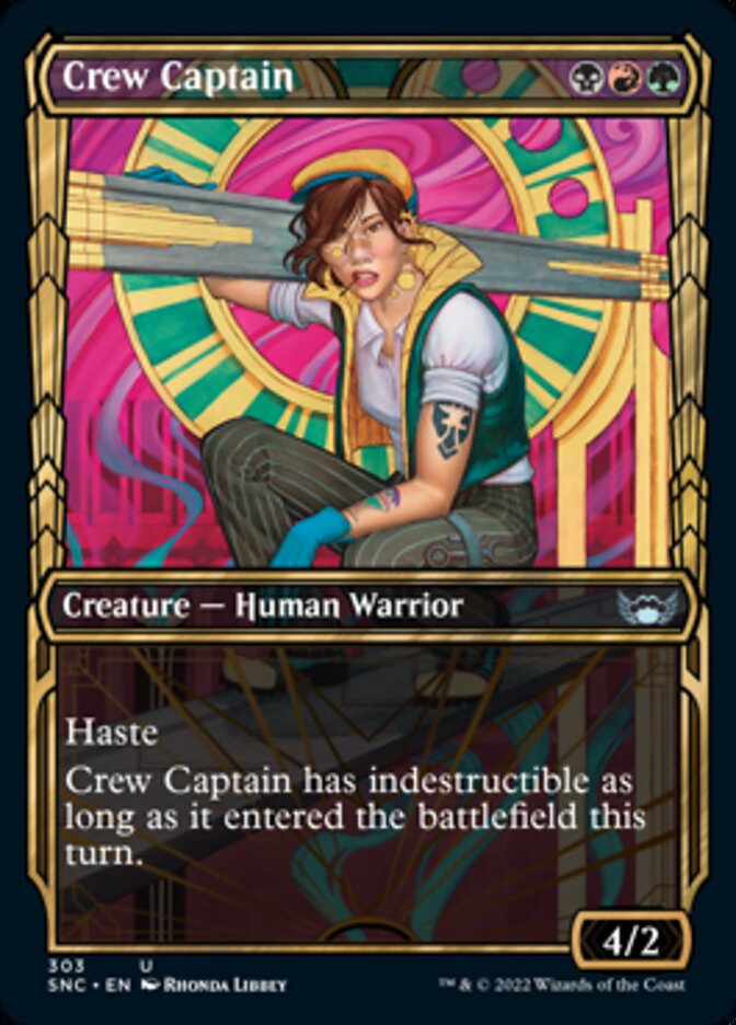 Crew Captain (Showcase Golden Age) [Streets of New Capenna] - Magic: The Gathering - Card Brawlers | Quebec | Canada |