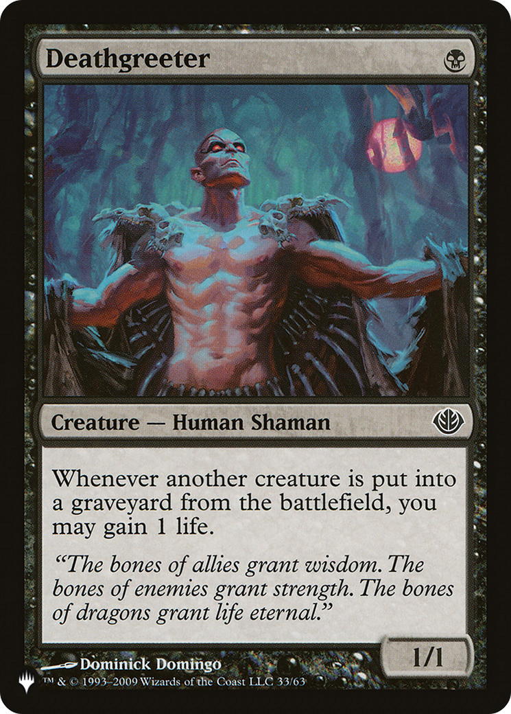 Deathgreeter [The List] - Magic: The Gathering - Card Brawlers | Quebec | Canada |