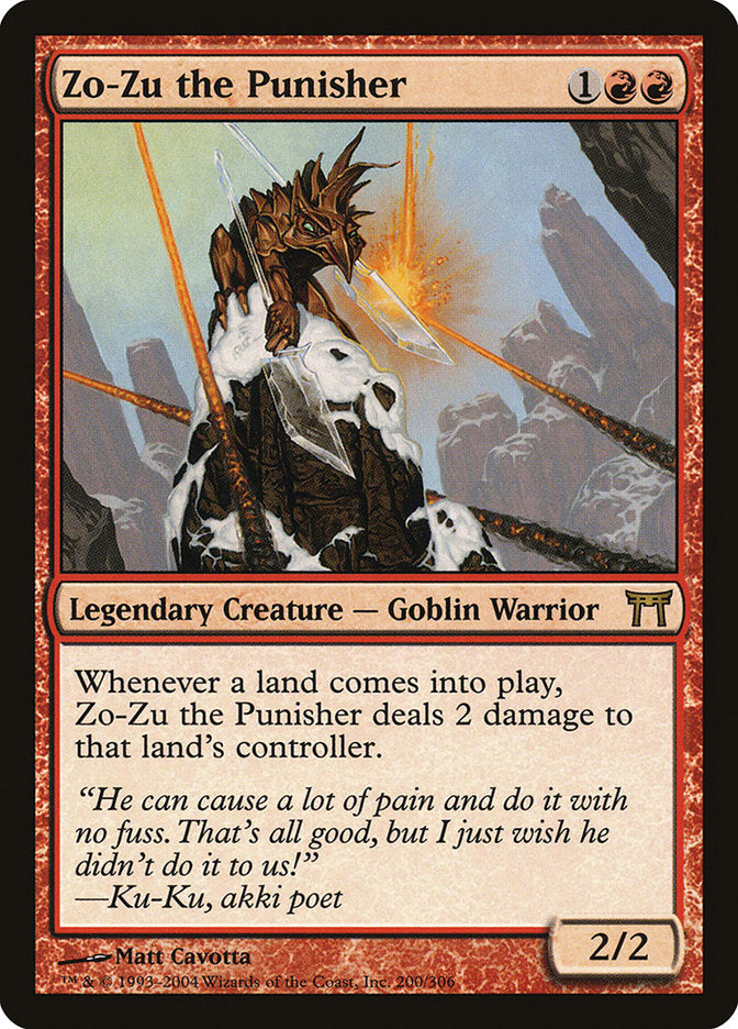 Zo-Zu the Punisher [Champions of Kamigawa] - Magic: The Gathering - Card Brawlers | Quebec | Canada |