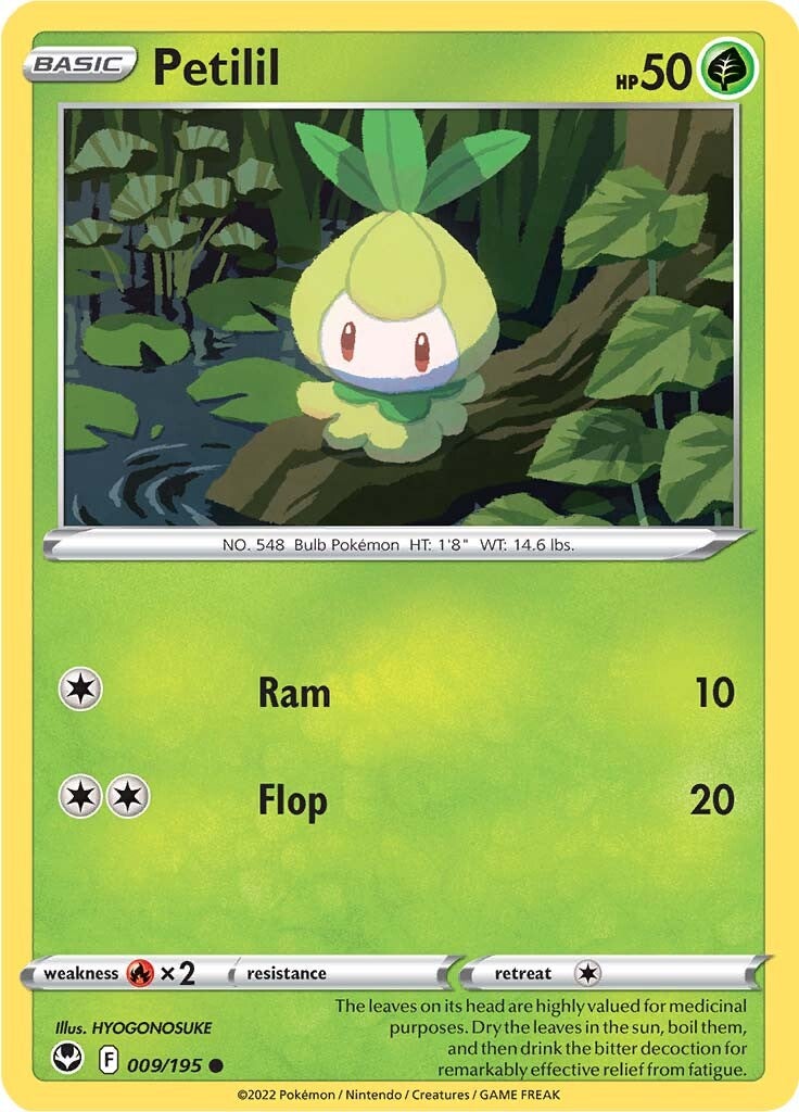 Petilil (009/195) [Sword & Shield: Silver Tempest] - Pokémon - Card Brawlers | Quebec | Canada |