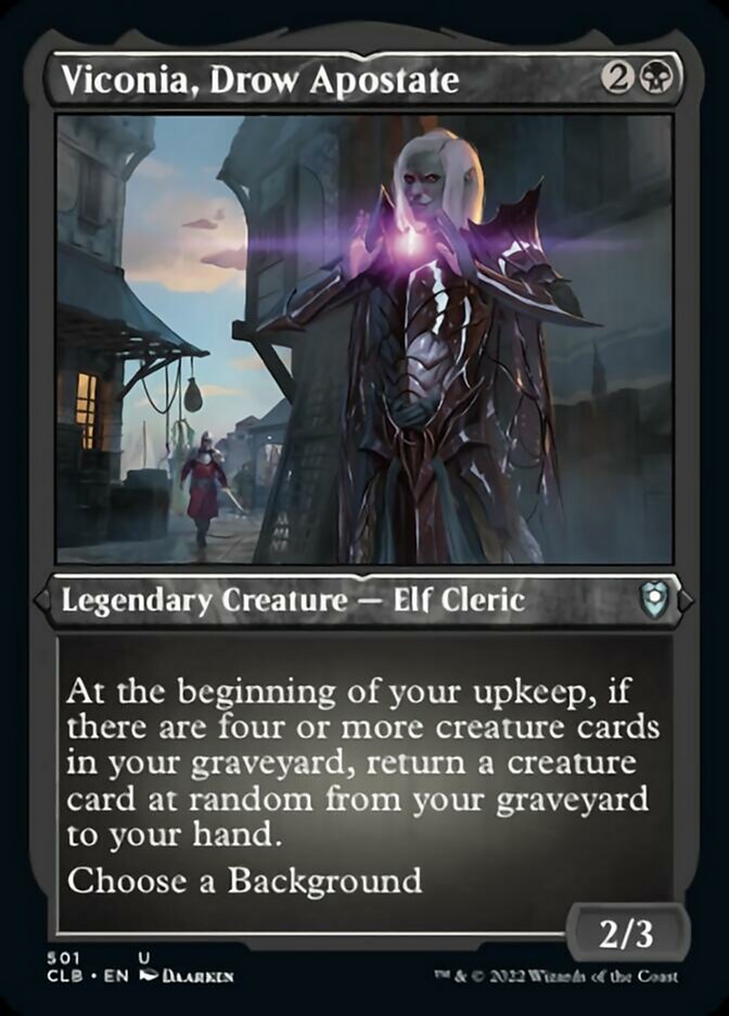 Viconia, Drow Apostate (Foil Etched) [Commander Legends: Battle for Baldur's Gate] - Magic: The Gathering - Card Brawlers | Quebec | Canada |