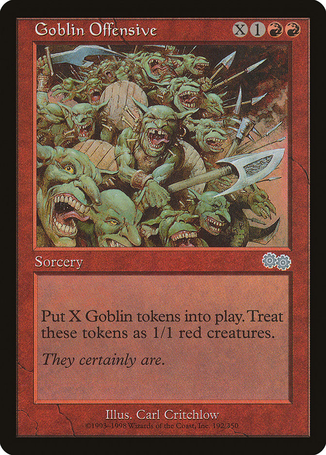 Goblin Offensive [Urza's Saga] - Magic: The Gathering - Card Brawlers | Quebec | Canada |