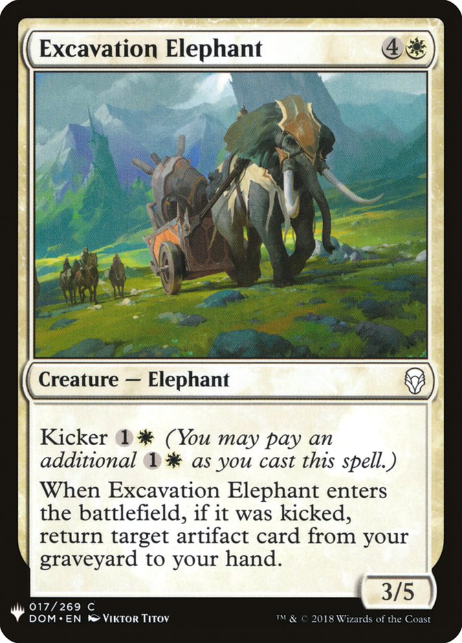 Excavation Elephant [Mystery Booster] - Magic: The Gathering - Card Brawlers | Quebec | Canada |