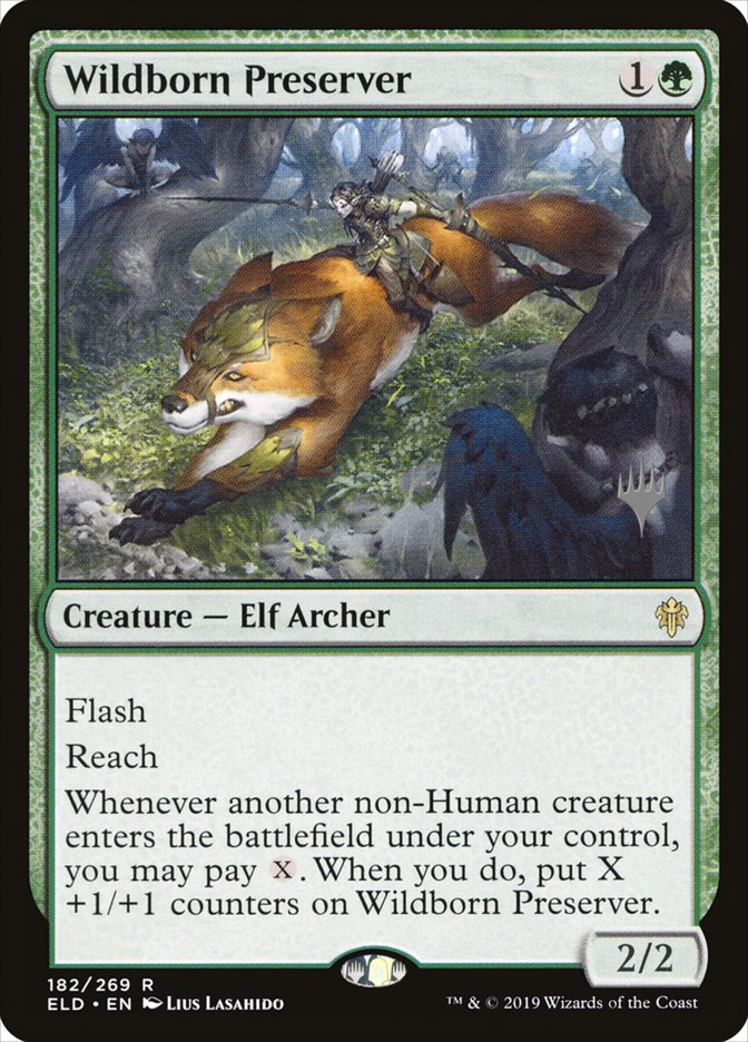 Wildborn Preserver (Promo Pack) [Throne of Eldraine Promos] - Magic: The Gathering - Card Brawlers | Quebec | Canada |