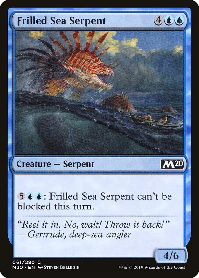 Frilled Sea Serpent [Core Set 2020] - Magic: The Gathering - Card Brawlers | Quebec | Canada |
