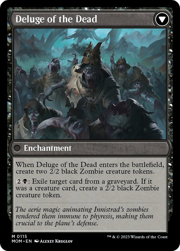 Invasion of Innistrad // Deluge of the Dead [March of the Machine] - Magic: The Gathering - Card Brawlers | Quebec | Canada |