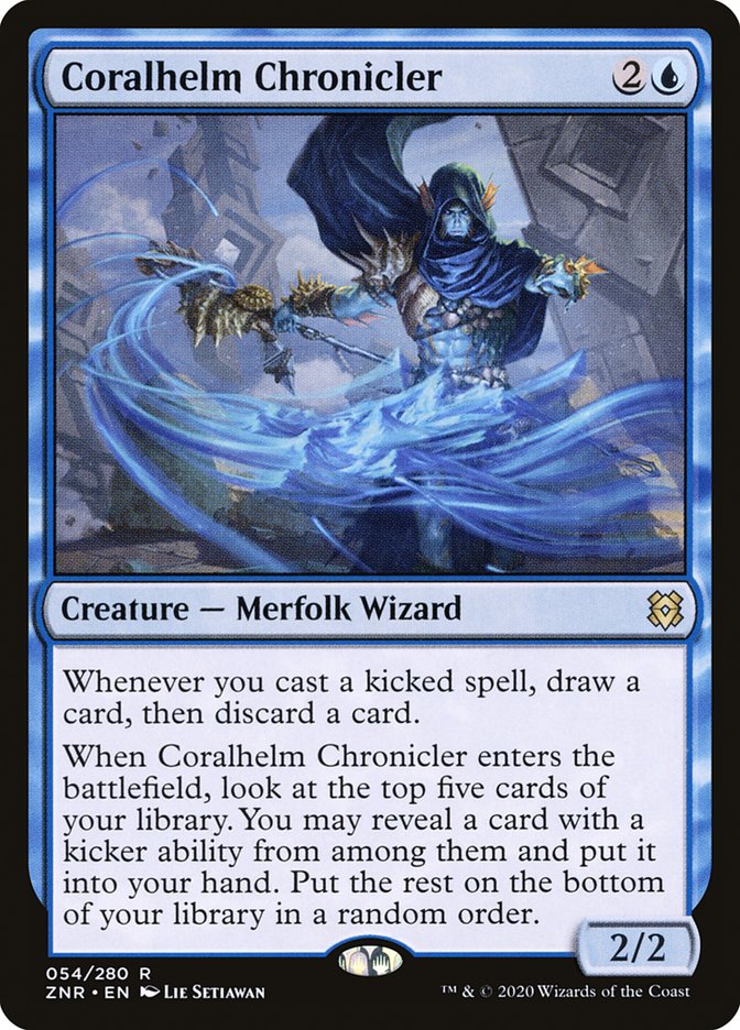 Coralhelm Chronicler [Zendikar Rising] - Magic: The Gathering - Card Brawlers | Quebec | Canada |
