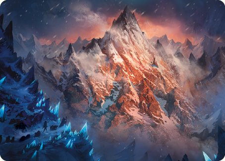 Mountain Art Card [The Lord of the Rings: Tales of Middle-earth Art Series] - Magic: The Gathering - Card Brawlers | Quebec | Canada |